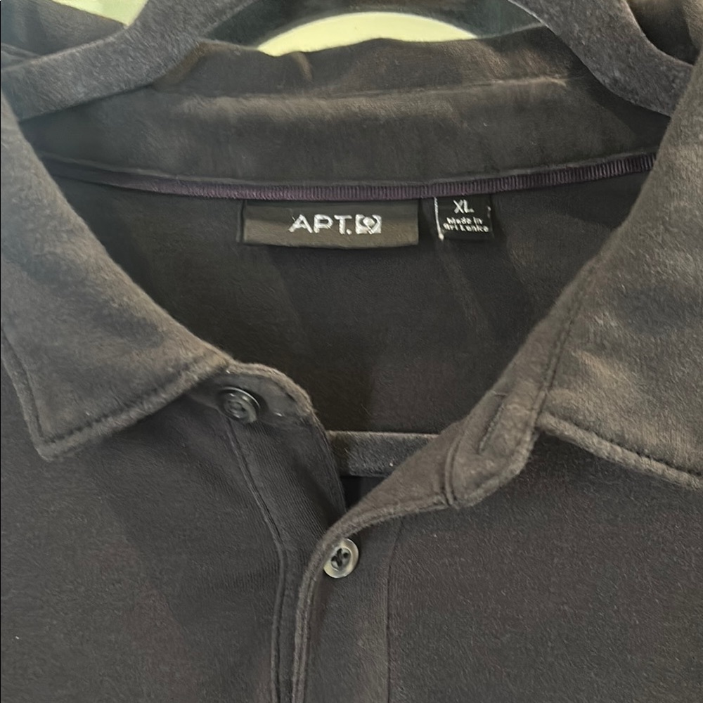 Apt. 9 Burgundy and Gray Polo Shirts Classic Style - Picture 3 of 5